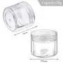 Ensemble de 20 Pots Ronds en Plastique pour Cosmétiques avec Couvercle Transparent - Idéal pour Échantillons de Crèmes (20 ml / 0.7 oz) Ensemble de 20 Pots Ronds en Plastique pour Cosmétiques avec Couvercle Transparent - Idéal pour Échantillons de Crèmes (20 ml / 0.7 oz)