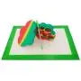Matelas en silicone 30x20cm, 10 contenants nuage 85ml, idéal pour cire, huile, concentrés, rangement en silicone (Vert) Matelas en silicone 30x20cm, 10 contenants nuage 85ml, idéal pour cire, huile, concentrés, rangement en silicone (Vert)