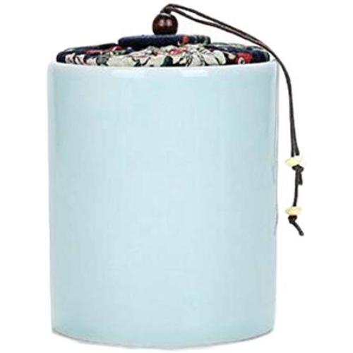 Goddness Bar Japanese Style Storage Vacuum Seal Container Tea Coffee Jars Ceramics Cans(Style 04)