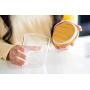 Sweetzer & Orange Airtight Glass Jar with Bamboo Lid (785 ML) - Dry Food Storage Container Kitchen Canister Small BPA-Free Glassware for Cookies, Candy, Coffee, Tea, Spices, Herbs, Salt, Sugar