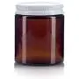 Bocal en Verre Ambre, Haut Rectangle, Étanchéité Métal Blanc – 120 ml (12 unités) + Spatules Bocal en Verre Ambre, Haut Rectangle, Étanchéité Métal Blanc – 120 ml (12 unités) + Spatules