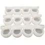 SZBS Silicone containers 7ml Clear Container For Dab Oil Non-stick Round Shape Concentrate Wax Storage Jars (50)