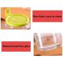 YTF-Lead-free glass storage tank, dry fruit snack storage tank, fresh-keeping tank set of 3
