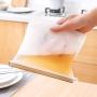 Silicone Food Bag, Food Grade Reusable Silicone Food Storage bag for Versatile Preservation Bag Container for Fruits Vegetables Meat (4 pack)