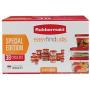 Rubbermaid 38 Piece Easy Find Lid Red Food Storage Set - Kitchen Storage
