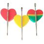 SZBS Silicone Container 17ml heart-shape Container For Dab Storage Jar Wax Concentrate Container Silicone Jar Dab Container With A Metal Rod (2)