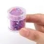 LIMGLIM 17pcs Mermaid Chunky Body Glitter Sequins Holographic Glitters Iridescent Flakes Hexagon Mixed Stars Shapes for Nails Art Crafts Eyes