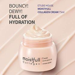 ETUDE HOUSE Moistfull Collagen Cream 75ml (New Version) | Facial Moisturizing Anti-Aging Wrinkle Cream for Women Skin Care