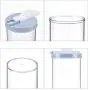 Homespace Noodle Storage Box Kitchen Grains Storage Tank Plastic Transparent Sealed Fresh-Keeping Jar Round Shaped Food Storage Container, 2 Pack, Pink & Blue Homespace Noodle Storage Box Kitchen Grains Storage Tank Plastic Transparent Sealed Fresh-Keeping Jar Round Shaped Food Storage Container, 2 Pack, Pink & Blue