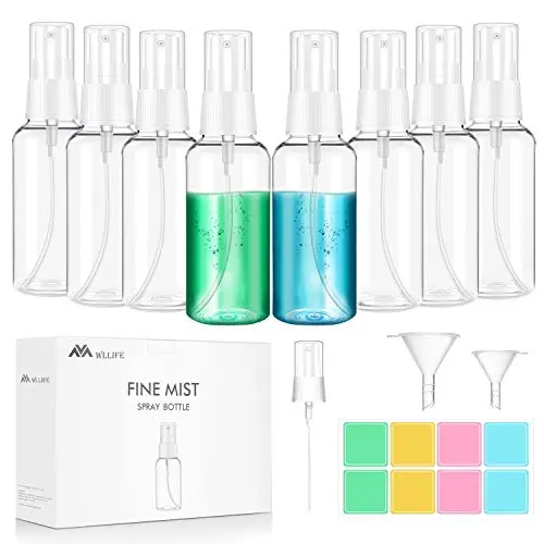 Small Spray Bottle,8 Pcs Upgrade Quality Plastic Small Spray Bottle 2 oz Clear Empty Spray Bottles Mini Fine Mist Spray Bottle 2 oz Travel Spray Bottle For Cosmetic Small Refillable Liquid Containers Small Spray Bottle,8 Pcs Upgrade Quality Plastic Small Spray Bottle 2 oz Clear Empty Spray Bottles Mini Fine Mist Spray Bottle 2 oz Travel Spray Bottle For Cosmetic Small Refillable Liquid Containers