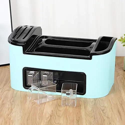 Étagère multi-fonction pour épices, boîte de rangement pour pots d'épices, idéal pour couverts, couteaux et planche à découper (37 x 19 x 28 cm). Étagère multi-fonction pour épices, boîte de rangement pour pots d'épices, idéal pour couverts, couteaux et planche à découper (37 x 19 x 28 cm).