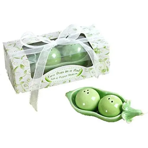 Set Of 4 Lovely Fashion Creative Seasoning Pot Wedding Gift, Peas