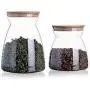 YILUYC Glass Sealed Cans, Sealed Food Storage Containers with Lids for Storing Dried Fruits, Tea, Coffee, Etc. to Keep Food Dry and Fresh YILUYC Glass Sealed Cans, Sealed Food Storage Containers with Lids for Storing Dried Fruits, Tea, Coffee, Etc. to Keep Food Dry and Fresh