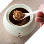 Mini Spice Jars Simple ceramic seasoning jar kitchen household three-piece