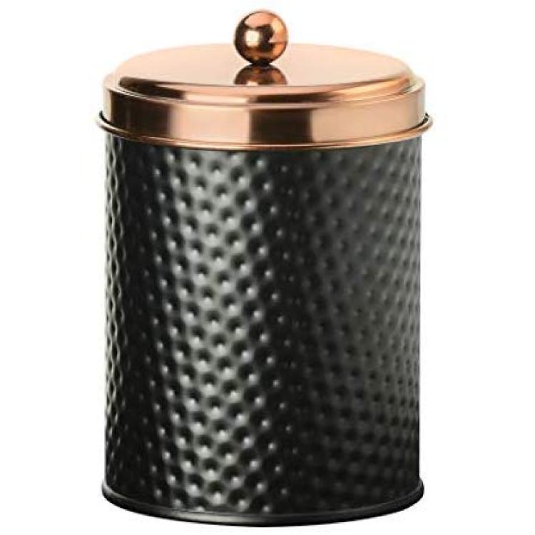 Amici Home Kitchen Supplies Glass Canister, Metal Lid For Kitchen