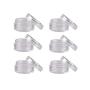 25PCS 5ML/0.17OZ Plastic Jars with Lids for Lip Balm Eye Cream Ointments Creams Sample Cans Refillable Empty Eyeshadow Glitter Nail Rhinestones Vial Portable Travel Trial Packing Pot