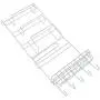 Kitchen Food Storage Jar Airtight Food Storage Kitchen Glass Jar Moisture-Proof Home Multi-Purpose Jam Bottle Cruet Folding Refrigerator Rack Side Wall Storage Rack