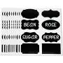CAXXA Chalkboard Labels Waterproof Chalk Removable Stickers Mason Jars | For Kitchen Cabinet Pantry Closet (80 Pieces) CAXXA Chalkboard Labels Waterproof Chalk Removable Stickers Mason Jars | For Kitchen Cabinet Pantry Closet (80 Pieces)