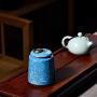 New Retra Ceramic Tea Storage Box Tea Jars Home Decor Candy Jars Storage Container 8.511.5Cm Spices Storage Box 1Pcs,Yaobianhong