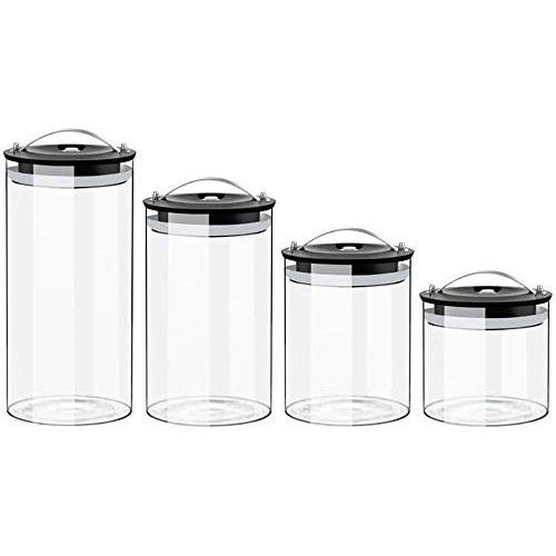 Glass Sealed Jars, Kitchen Household Grain Storage Tanks, Storage Spices/Pasta/Oatmeal/Coffee Beans