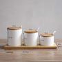 Seasoning Box Condiment Cruet Bottle Spice Jar Set Spice Storage Containers,Small Spice Jars Storage Containers Ceramic Spice Jars With Lid Spice Jars Bulk