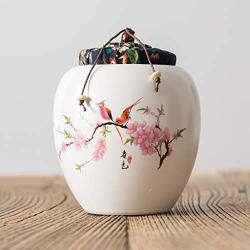 Cereal Containers Sealed Ceramic Tea Cans, Kitchen Moisture Storage Tank Containers (color : C)