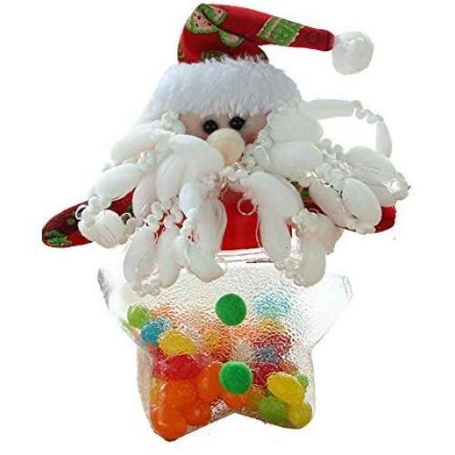 AMEOY Baby Kids Christmas Candy Jar Storage Bottle Santa Bag Sweet Christmas GIF Box Xmas Home Decor