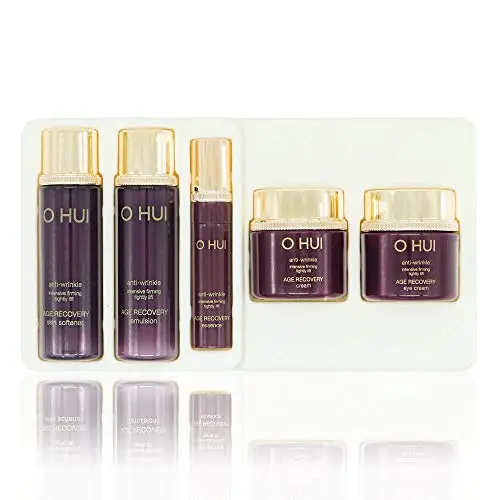 OHUI Miniatur-Set Age Recovery 5EA (Baby-Collagen / Anti-Falten Intensiv-Straffung) Proben-Set