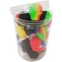 SZBS Silicone Containers 30/can 3ml Mini Skull-shape Container box For Dab Oil Honey Nonstick Concentrate Wax Storage Jars (1)