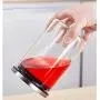 WH- Lead Storage Freshness Kitchen Tissue Seal Glass Jar Cereals Snacks Milk Storage Tank 3 Mounted Various Combinations (Color : Combination 4)