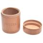 FSYEEL Tea Canister, Bamboo Tea Box Loose Leaf Tea Canisters Container Tea Storage Jar with Lid