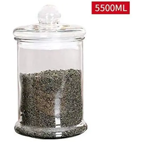 Glass Sealed Jars, Kitchen Household Cereal Containers, Storage Spices/Oatmeal/Beans/Rice Glass Sealed Jars, Kitchen Household Cereal Containers, Storage Spices/Oatmeal/Beans/Rice