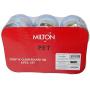 Milton Crisp And Clear, Round Storage Pet Jars Set Of 6 (100 ML)