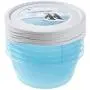 keeeper Gefriertruhe Mia Polar 0,5L Rund 5er Set in Blau