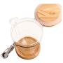 TINTON LIFE Best Storage Container Airtight Food Storage Jar Multi-purpose Container Clear Round Jar for Storing Coffee and More(32.13 fl.oz)