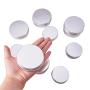 Bottle-WLD 20PCS 5g 10g 15g 20g 30g 40g 50g 60g Aluminum Tin Jars Metal 50ml Empty Cosmetic Face Care Eye Cream Lip Balm Gloss Packaging (Size : 10g)