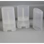 Goege 15 ML Clear Empty Plastic Oval Deodorant Containers Lip Balm Tubes for Lipstick, Crayon,chapstick,homemade Lip Balm,BPA Free (10 Pcs)