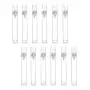 12PCS Transparent Vacuum Emulsion Pump Lotion Bottle Cream Jar Ficial Cleanser Reusable Container Foundation Travel Packed Shampoo Container(15ML / 0.5OZ) 12PCS Transparent Vacuum Emulsion Pump Lotion Bottle Cream Jar Ficial Cleanser Reusable Container Foundation Travel Packed Shampoo Container(15ML / 0.5OZ)