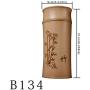 Large Capacity Natural Bamboo Storage Jars For Bulk Products Kitchen Accessories Container Bottle Spices Tea Box,bamboo