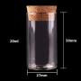 | Storage Bottles & Jars | Wholesale 24 pcs 20ml 30ml Small Test Tube with Cork Stopper Bottles Jars Vials Container DIY Craft | by HUDITOOLS | 1 PCs
