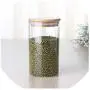 450/650/950Ml Multipurpose Bamboo Lid Glass Airtight Canister Storage Bottles Jars Grains Tea Leaf Coffee Beans Candy Food Jar,650Ml 450/650/950Ml Multipurpose Bamboo Lid Glass Airtight Canister Storage Bottles Jars Grains Tea Leaf Coffee Beans Candy Food Jar,650Ml