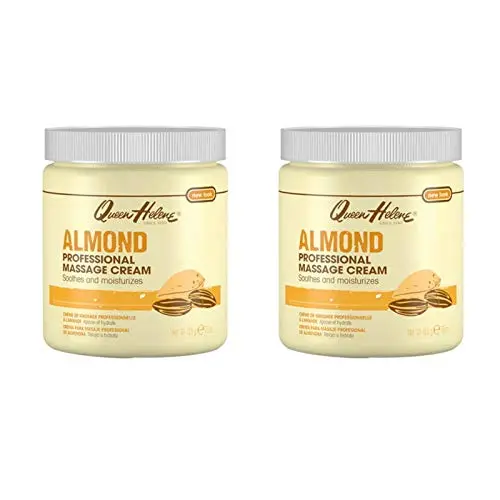 Queen Helene Jar Cream Almond Massage 15 Ounce (443ml) (2 Pack) Queen Helene Jar Cream Almond Massage 15 Ounce (443ml) (2 Pack)