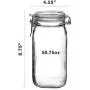 Bormioli Rocco Fido Glasbehälter, 1,4 Liter