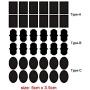 Mixed 36Pcs/Lot Waterproof Glass Bottle Stickers Labels For Home Kitchen Jars Stickers Chalkboard Labels Tags Reusable Lc001