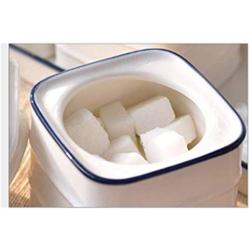 Mini Spice Jars Japanese-style ceramic cover with Nordic kitchen household seasoning tank set