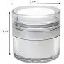 Airless Pump Bottle | Refillable Cosmetic Air Pump Jars | TSA Travel Size (15ml) Airless Pump Bottle | Refillable Cosmetic Air Pump Jars | TSA Travel Size (15ml)