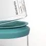 Bocal de Rangement en Verre Brabantia avec Tasse Mesurante, 1L, Vert Menthe, 10,4 x 10,4 x 23 cm Bocal de Rangement en Verre Brabantia avec Tasse Mesurante, 1L, Vert Menthe, 10,4 x 10,4 x 23 cm