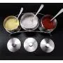 Ensemble de bocaux de rangement pour épices en acier inoxydable DUDDP, contenants pour sel, sucre, épices, pots à condiments, cruet bouteilles, outil de cuisine. Ensemble de bocaux de rangement pour épices en acier inoxydable DUDDP, contenants pour sel, sucre, épices, pots à condiments, cruet bouteilles, outil de cuisine.