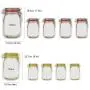 12 Pièces Bouteilles en Verre Mason Sacs Refermables Reutilisables Sacs de Conservation Alimentaire Étanchéifiés pour les Collations et les Sandwiches 12 Pièces Bouteilles en Verre Mason Sacs Refermables Reutilisables Sacs de Conservation Alimentaire Étanchéifiés pour les Collations et les Sandwiches