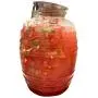 3 Gallon Glass Barrel Jar Vitrolero Aguas Frescas Water Juice Beverage Container With Lid Fiesta Catering Party Wedding